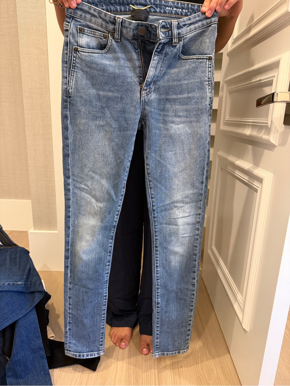 Saint Laurent Light Blue Skinny Jeans